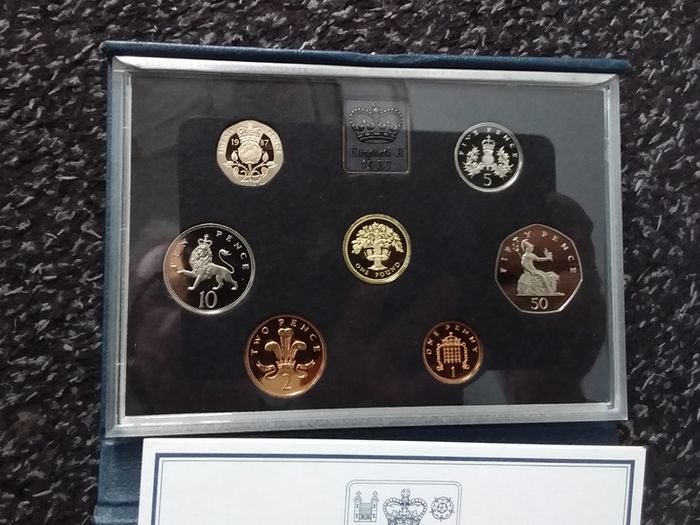 United Kingdom Proof Coin Collection - 1987
