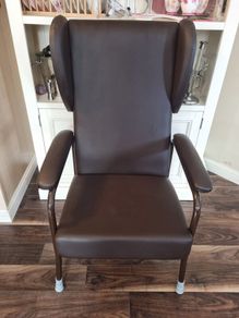 Brown Adjustable Bariatric High Back Chair