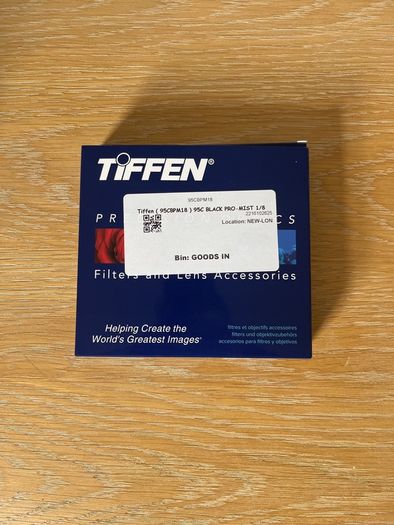 Tiffen 95c Black Pro -Mist filter 1/8