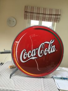 Coca Cola Wall Lighted Sign