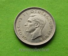Uncirculated 1947 year United Kingdom 6 Pence.