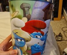 The Smurfs Movie Popcorn Bucket
