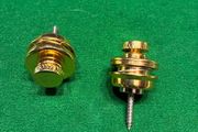 strap locks x2 Gold plated