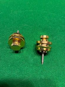 strap locks x2 Gold plated