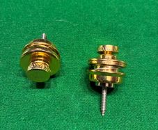 strap locks x2 Gold plated