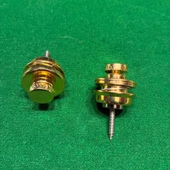 strap locks x2 Gold plated
