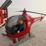 Playmobil fire truck + fire rescue helicopter Image 2
