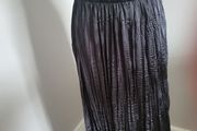 grey pleat skirt