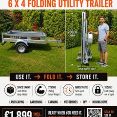 Folding Wall Trailer