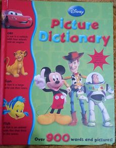 Disney picture  dictionary book