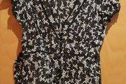 Oasis black and white top