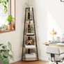 5-Tier Corner Bookcase Image 7