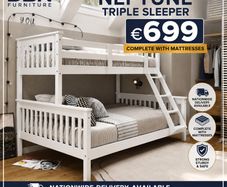 Triple Sleeper Bunk Beds