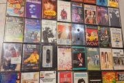 Cassette Tapes x 60 M.Jackson, Cash, Bono, The Cure, Etc. (Some Still sealed)
