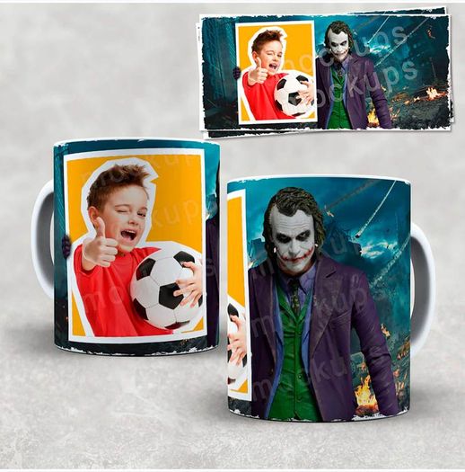 Selfie with Superheroes Gift Novelty Mug