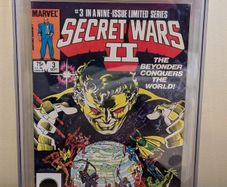 Secret Wars II #3 CGC 9.8 Comic