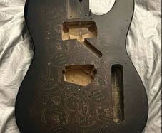 telecaster paisley body electric guitar parts accessories