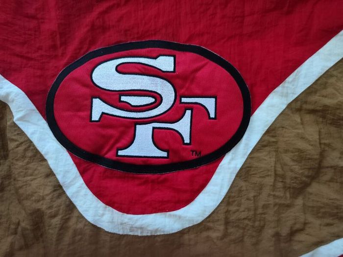 Vintage San Francisco 49er jacket jumper NFL authentic pro line Apex one mens L