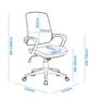 Mesh Office Marvin Chair Black - AOC8166BLK Image 3