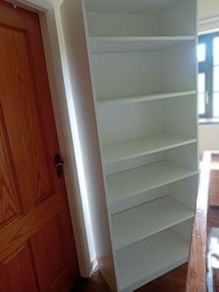 Billy deep bookcases x 2