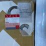 BN HARRY CORRY Chevron yellow ochre curtains x2 Image 2