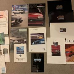 Fiat and Lancia Brochures