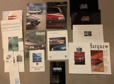 Fiat and Lancia Brochures