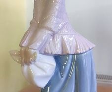 Nao By Lladro Daisa 1981 Rare, Made in Spain Girl in a Hat Figurine Gloss