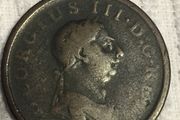 British 1806 half penny