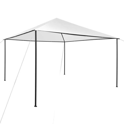 Gazebo 4x4x2.7 m White 180 g/sqm