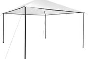 Gazebo 4x4x2.7 m White 180 g/sqm