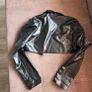 Black  Rockstar faux leather cropped jacket, size S Image 4
