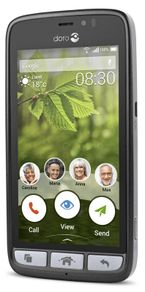 Doro 8030 4G SIM-Free Smartphone Black