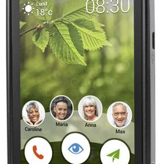 Doro 8030 4G SIM-Free Smartphone Black