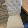 solid oak dinning tabel with 8 chairs Image 4