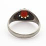 Vintage 925 Sterling Silver & Garnet Ring, London 1976 Image 4