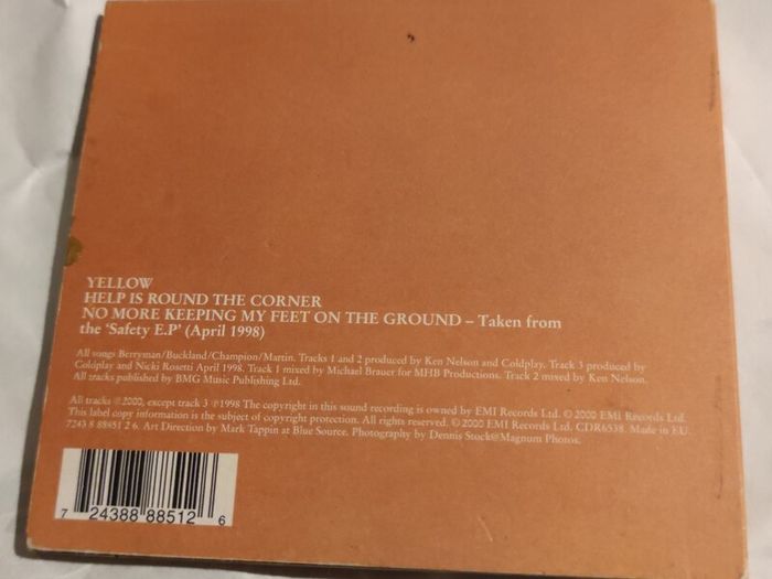 Coldplay - Yellow Cd