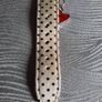 RARE Vintage Fiorucci "Rear Window" Pin-Up Watch - Polka Dot Strap Image 3