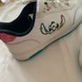 Girls White Shoes size 4 (Stitch logo) Image 2