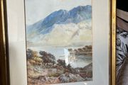 Antique Signed water colour