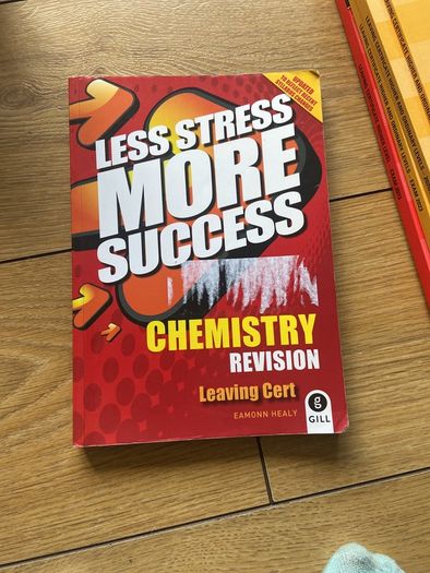 Less Stress More Success Chemistry Revision