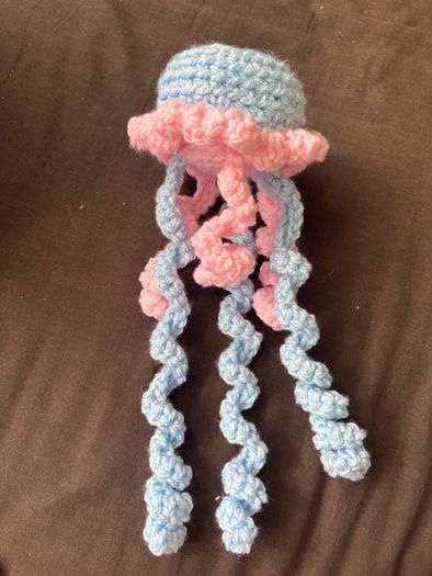Handmade jellyfish plushie
