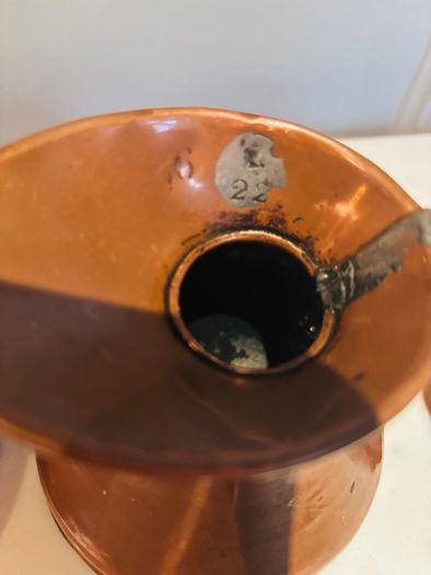 Antique 19th Century Copper "Haystack" Spirit & Ale Measure Set - 6 Graduating Jugs