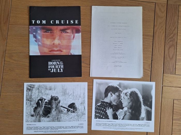 Born On The Fourth Of July Press Kit Tom Cruise