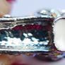 Vintage Silver High Heel Shoe pinback brooch Image 3