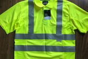 Hi Vis short sleeve polo - medium