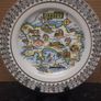 Vintage Jersey Souvenir Plate Image 3