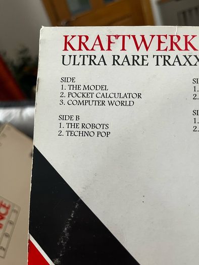 Kraftwerk 12" vinyl