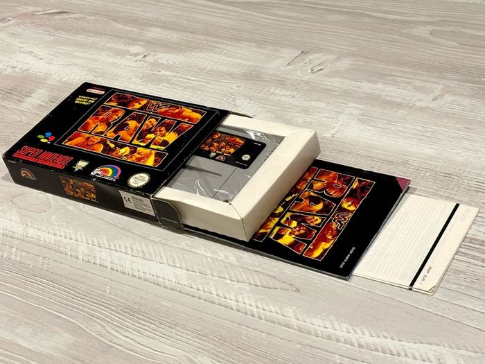 Snes WWF Raw - Boxed