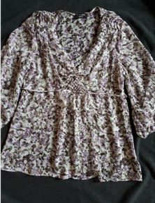 Purple Blouse  Size 10